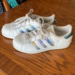 Girls Adidas Superstar Sneakers